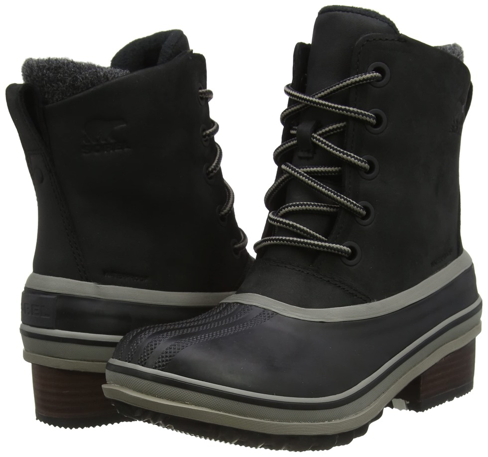 Black Damen Slimpackiii Lace Wp Schneestiefel Sorel Switzerland