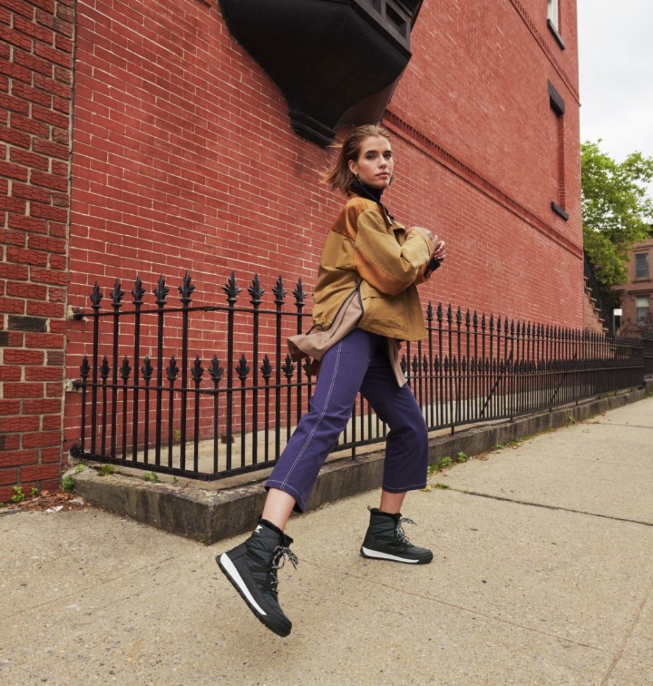 Schwarzer Damen-whitney Ii Kurzer Spitzen-winterstiefel Sorel Switzerland