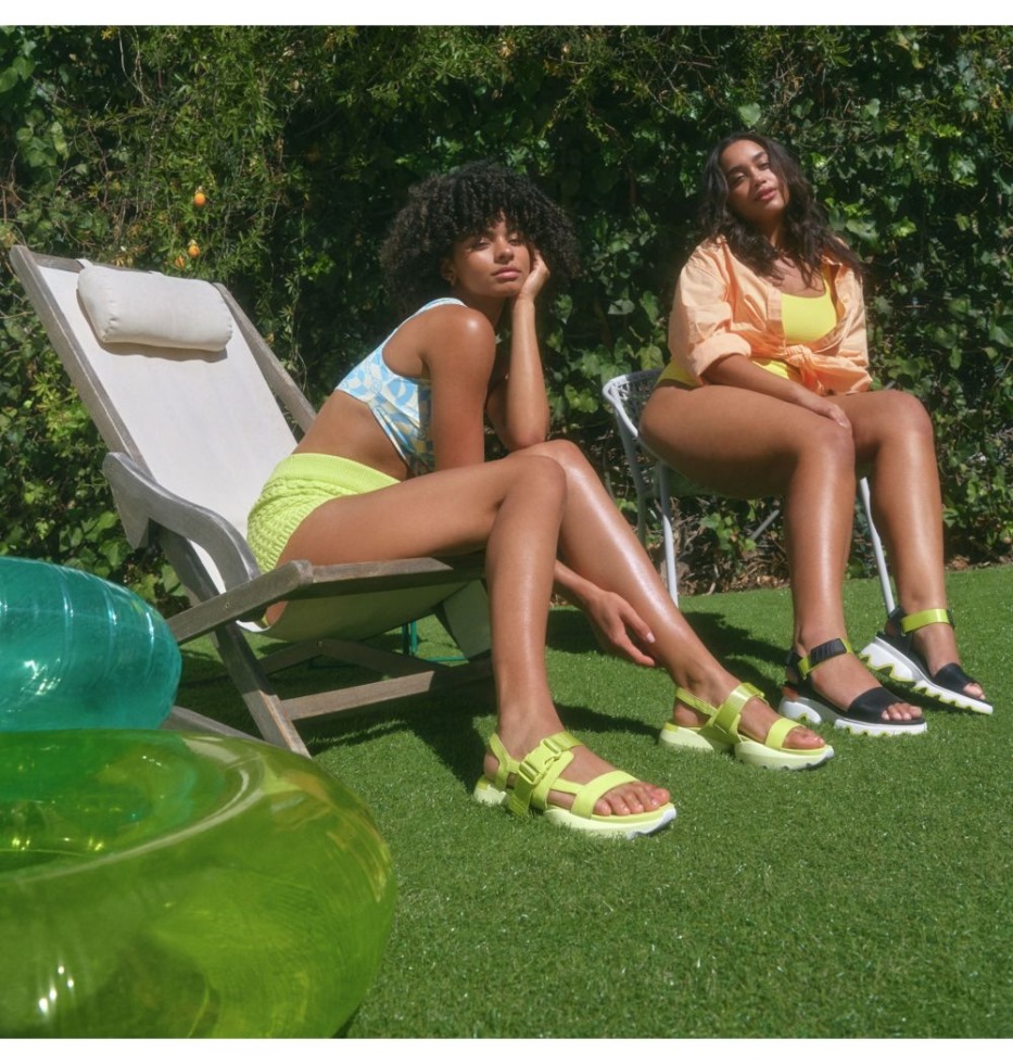 Bolt-White Sorel Schweiz Kinetic Impact Sling Sandale Für Damen