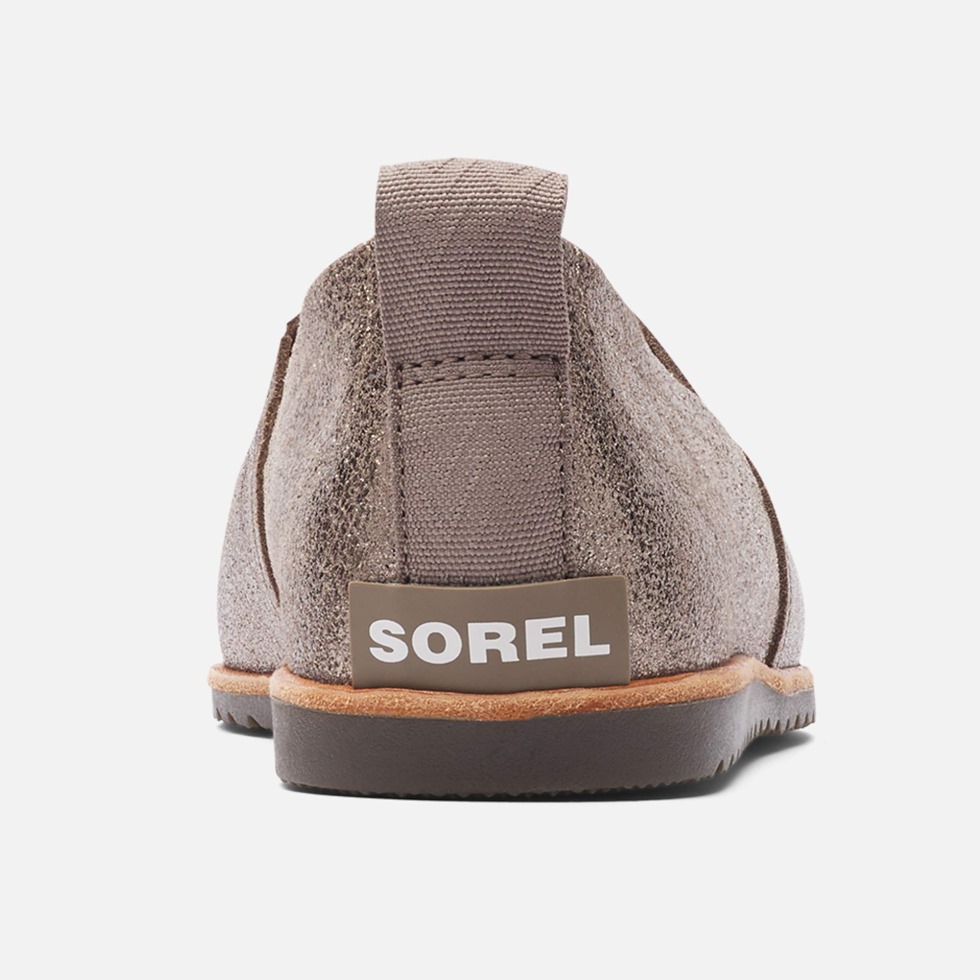 Braun Sorel Schweiz Damen Ella Slip-on Gluvy Schuhe