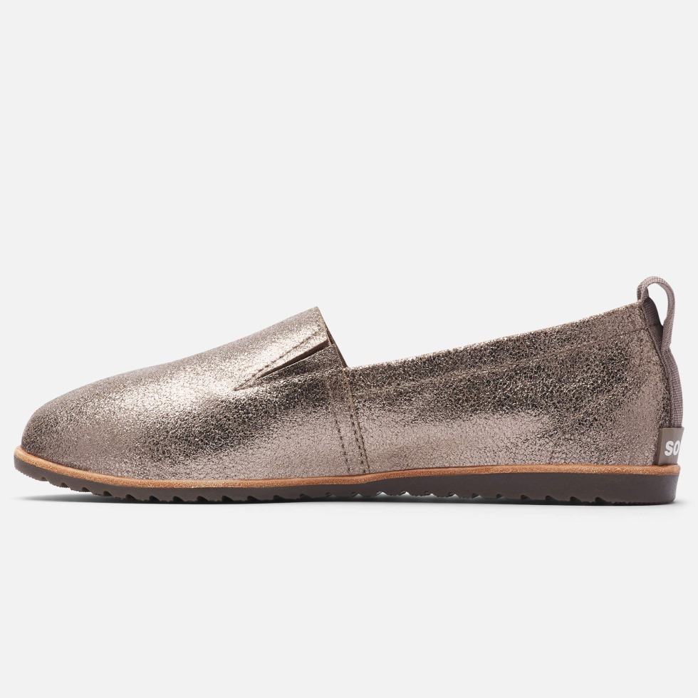 Braun Sorel Schweiz Damen Ella Slip-on Gluvy Schuhe