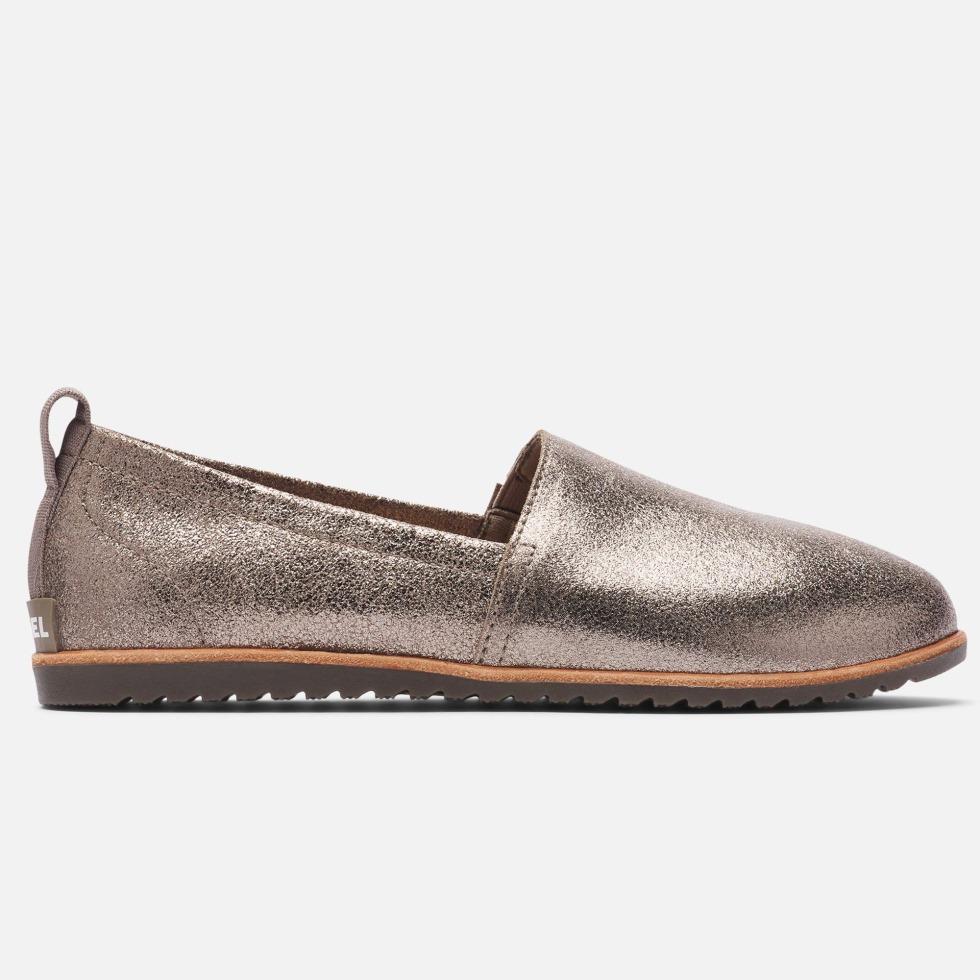 Braun Sorel Schweiz Damen Ella Slip-on Gluvy Schuhe