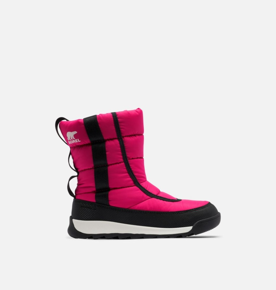 Cactus Pink-schwarz Sorel Schweiz Jugend Whitney Ii Bauschiger Halbstiefel