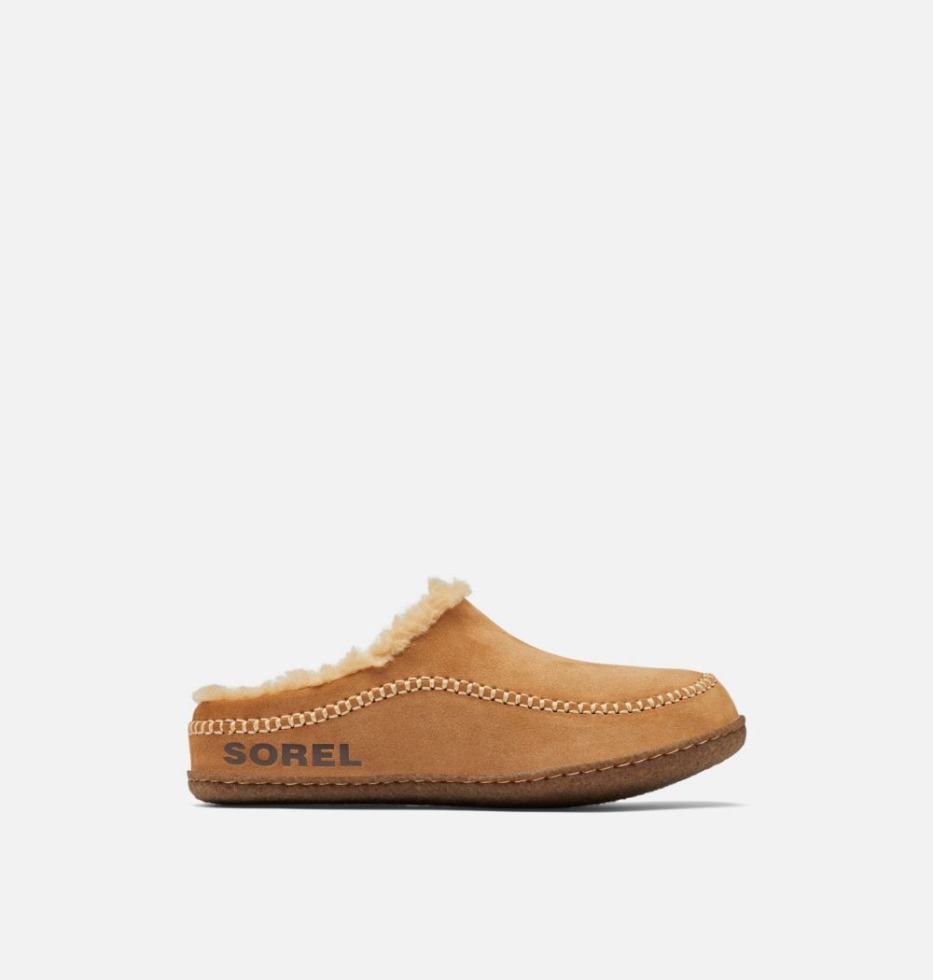 Camel Brown Sorel Switzerland Lanner Ridge Pantoffel Für Herren