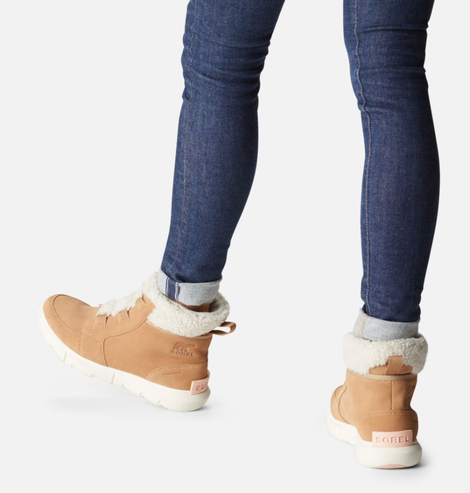 Canoe-sea Salt Sorel Schweiz Frauen Explorer Ii Carnival Kuscheliger Lammfellstiefel