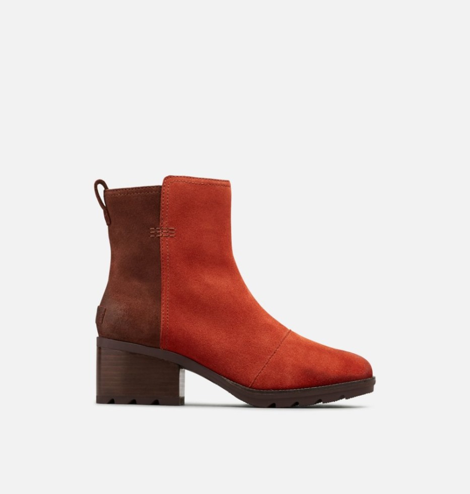 Carnelian Red Sorel Schweiz Damen Cate Bootie