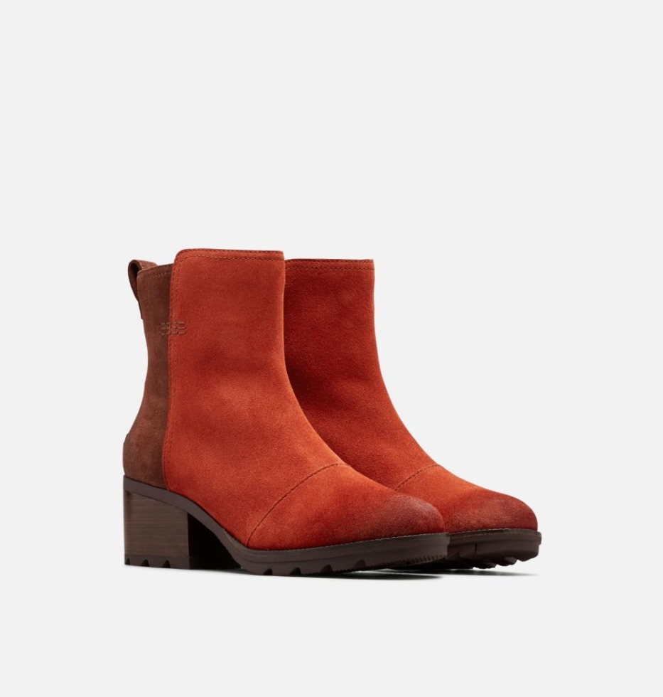 Carnelian Red Sorel Schweiz Damen Cate Bootie