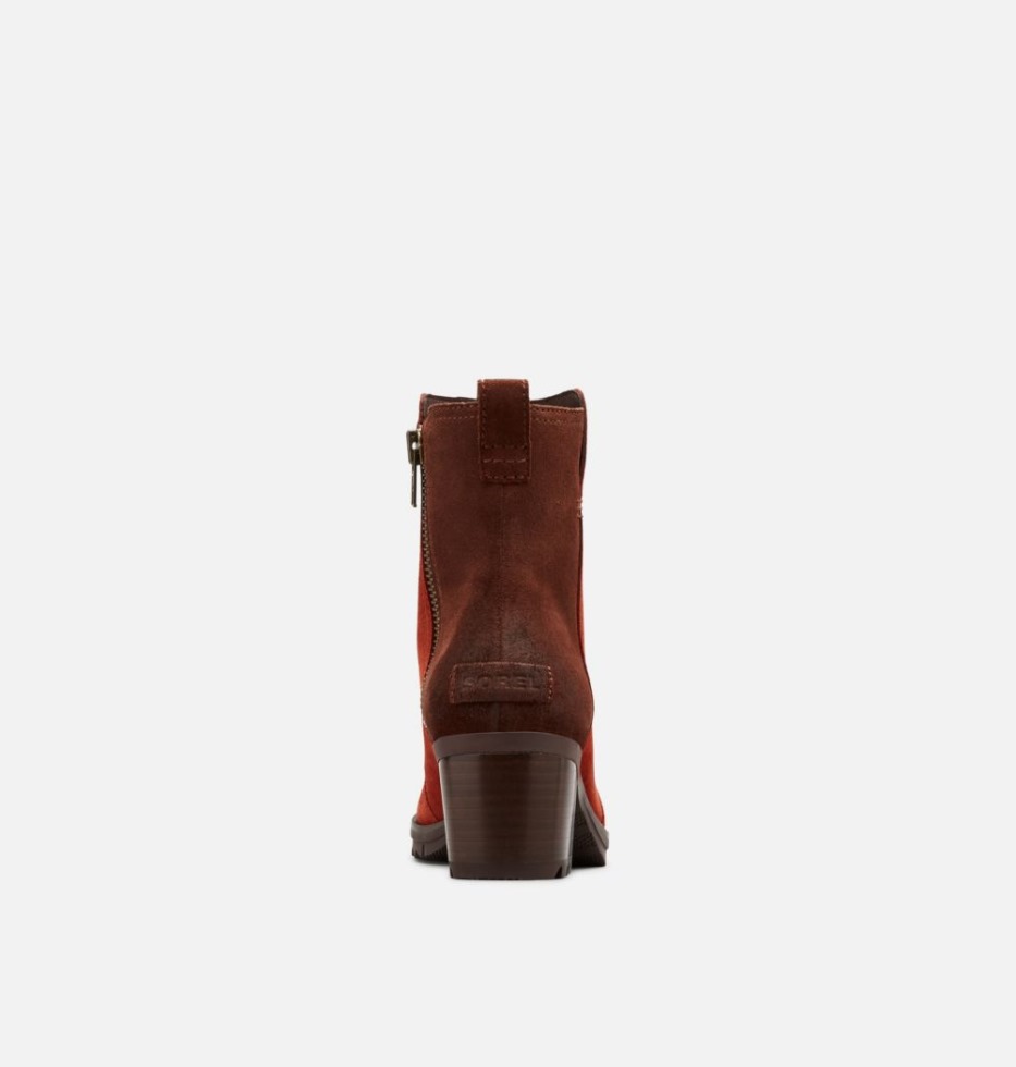 Carnelian Red Sorel Schweiz Damen Cate Bootie