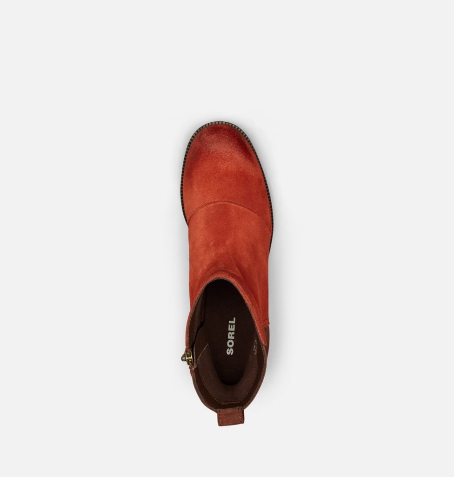 Carnelian Red Sorel Schweiz Damen Cate Bootie