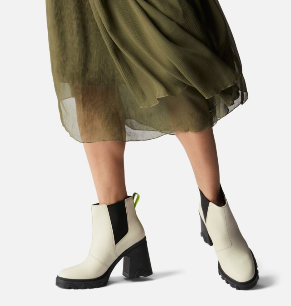 Kreideschwarzer Chelsea-bootie Mit Brex-absatz Für Damen Sorel Schweiz