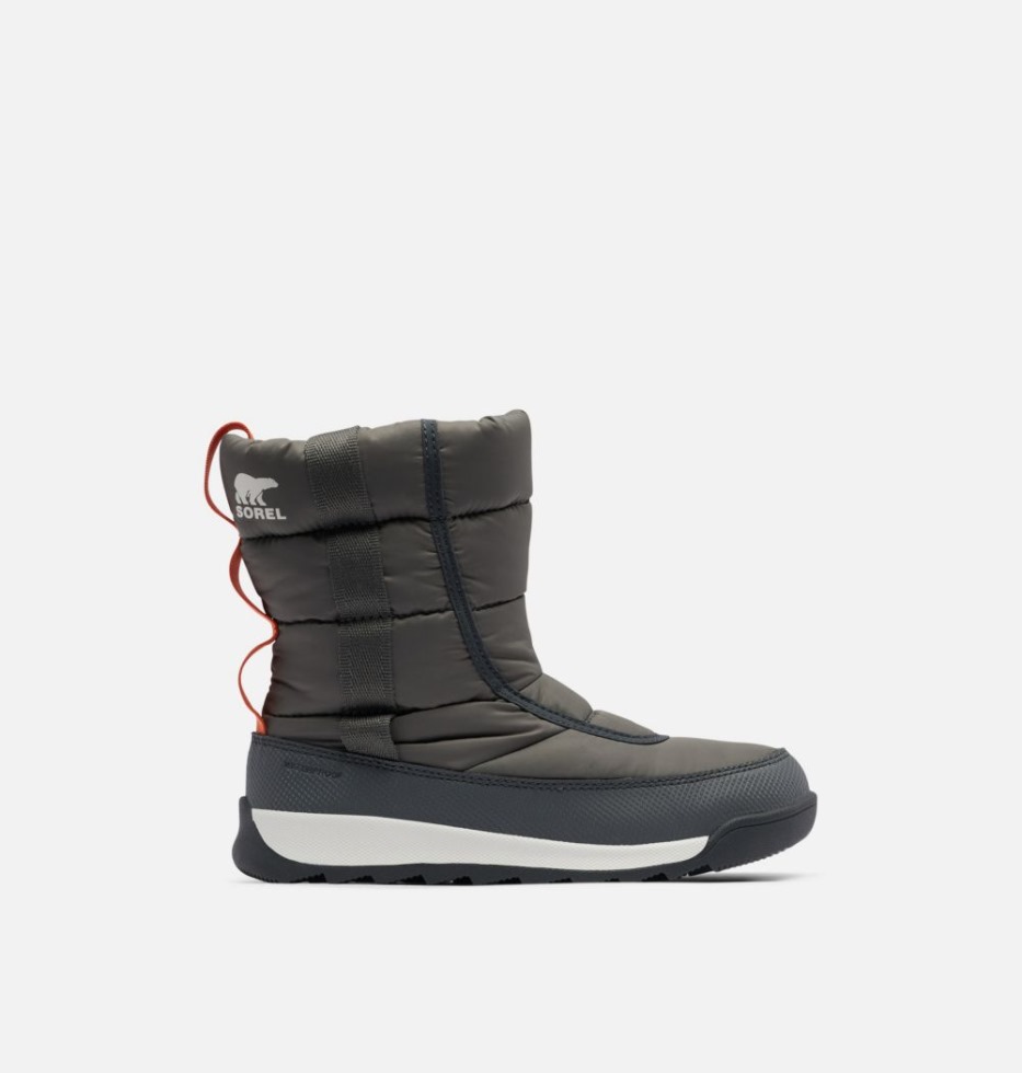 Kinder Whitney Ii Puffy Halbstiefel Quarry-sea Salt Sorel Schweiz