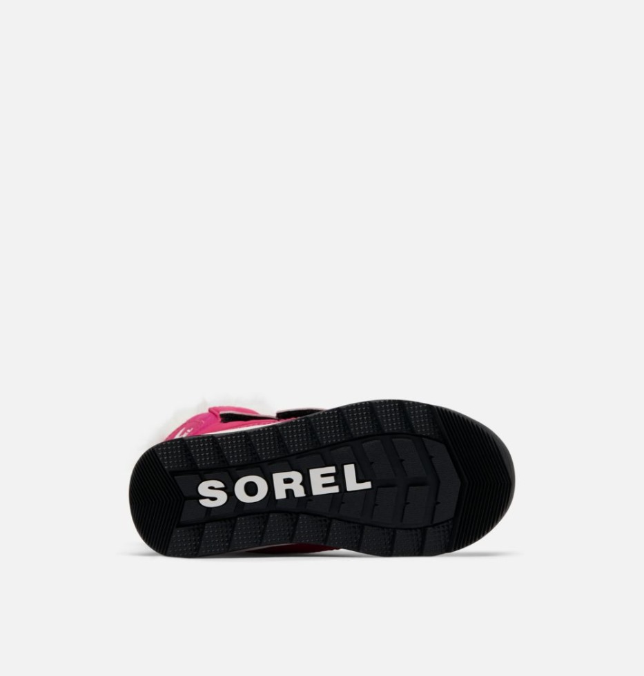 Kinder Whitney Ii Strap Boot Sorel Switzerland Kaktus Rosa-schwarz
