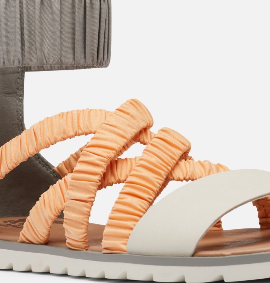 Chrome Grey-faded Spark Ella Ii Damensandale Mit Knöchelriemen Sorel Schweiz