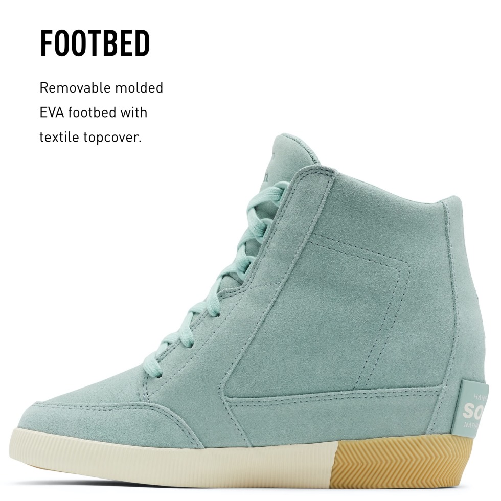 Cremige Blaue Kreide Damen Out 'n About Keilstiefel Sorel Schweiz