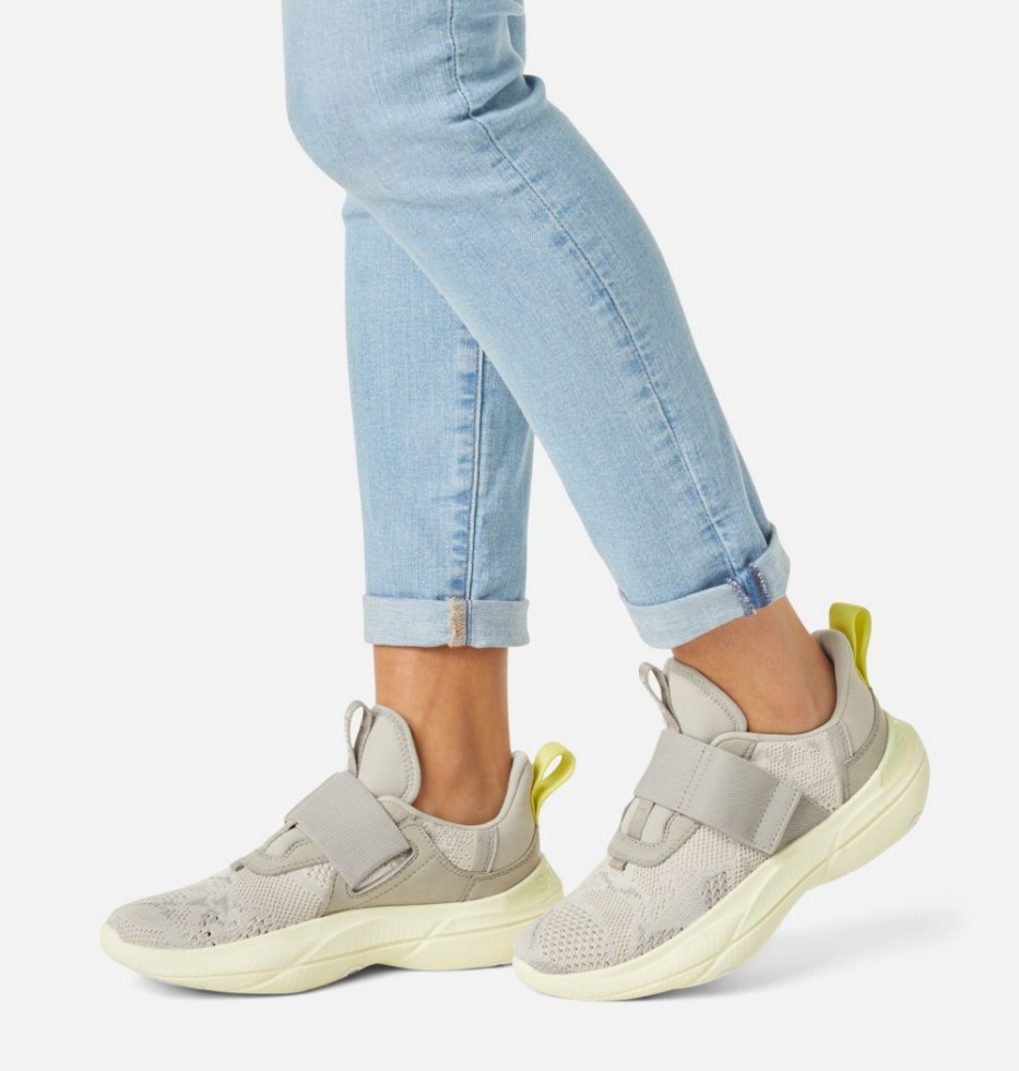 Dark Stone-Bolt Hinweis Sorel Schweiz Explorer Blitz Stride Strap Sneaker Für Damen