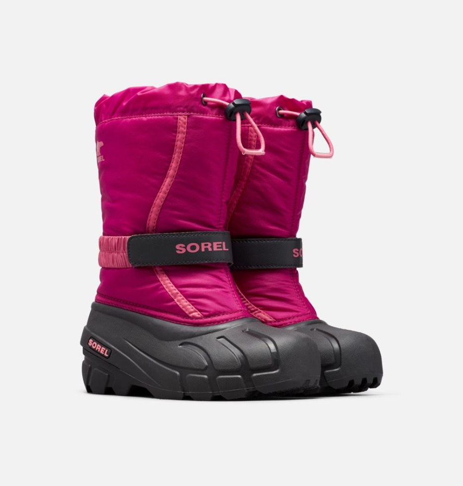 Deep Blush-Tropical Pink Youth Flurry Boot Sorel Schweiz