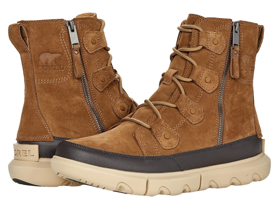 Explorer Boot Dual Zip Wasserdicht Dark Amber/tobacco Sorel Schweiz