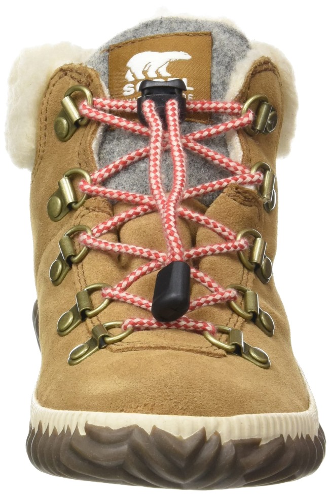 Mädchenstiefel Jugend Out N About Conquest Sorel Switzerland Brown Camel Brown Quarry