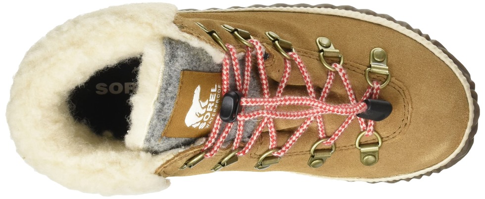 Mädchenstiefel Jugend Out N About Conquest Sorel Switzerland Brown Camel Brown Quarry