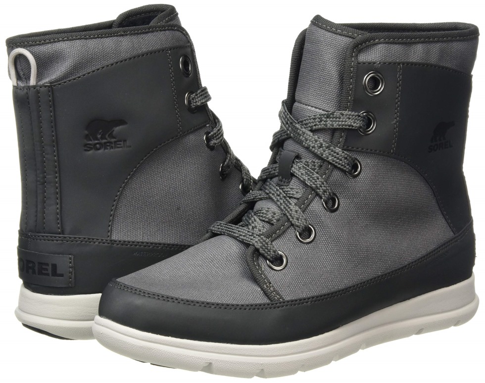 Grauer Steinbruch Damenstiefel Explorer 1964 Sorel Schweiz