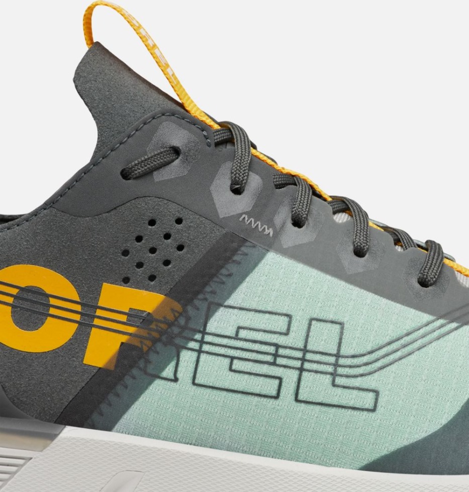 Grill-crushed Blue Sorel Schweiz Herren Kinetic Rush Ripstop Turnschuhe