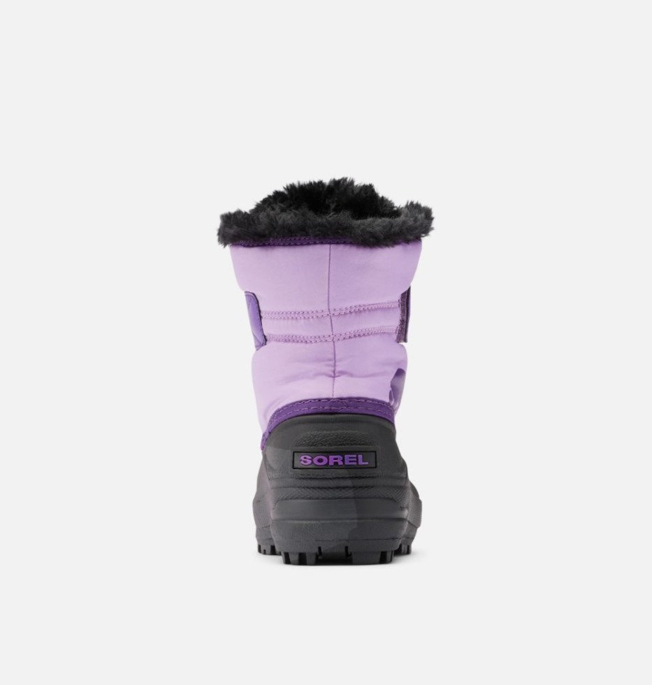 Gumdrop-Purple Violet Sorel Schweiz Schneekommandanten-Stiefel Für Kleinkinder