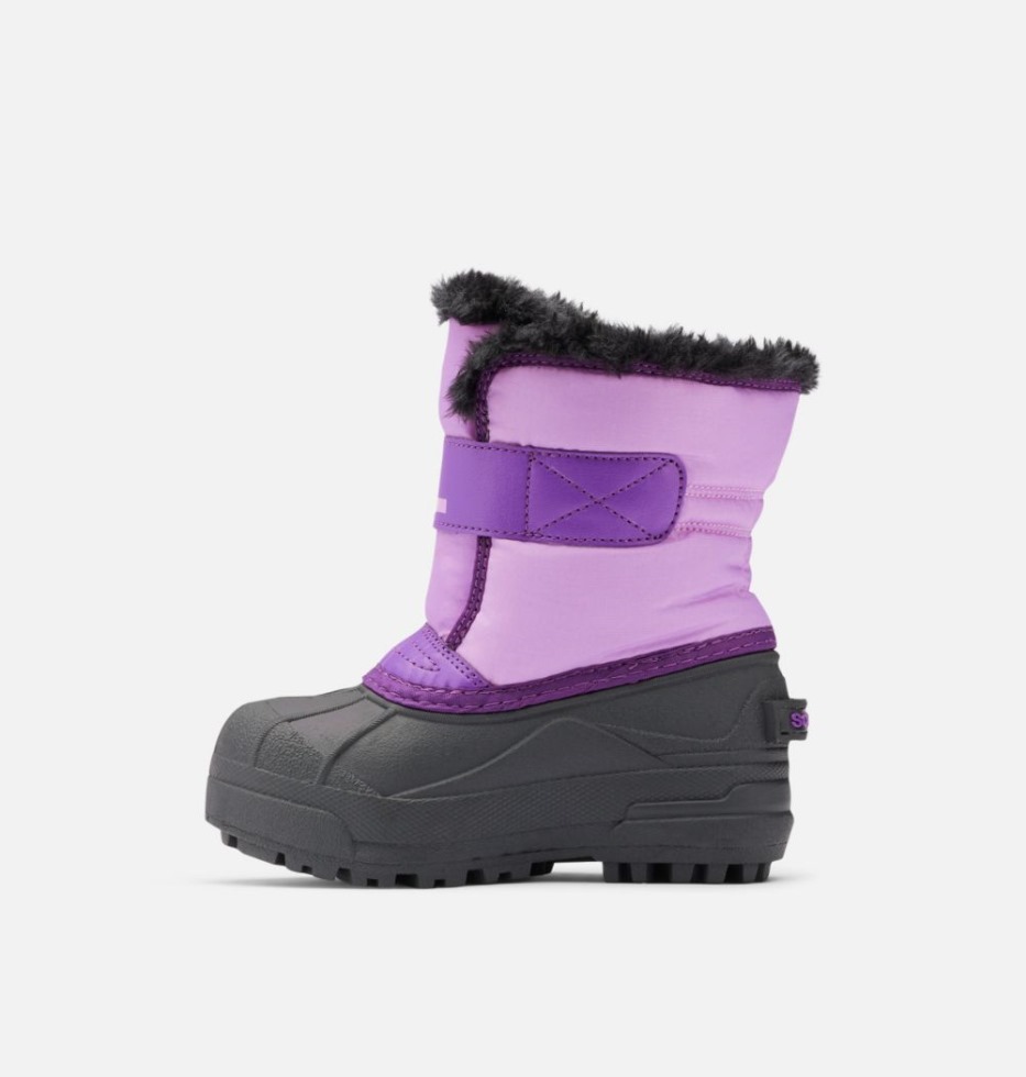 Gumdrop-Purple Violet Sorel Schweiz Schneekommandanten-Stiefel Für Kleinkinder