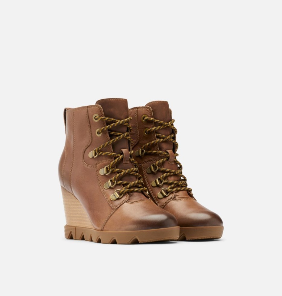 Haselnussleder-gum 10 Sorel Switzerland Joan Uptown Spitzenbootie Für Damen
