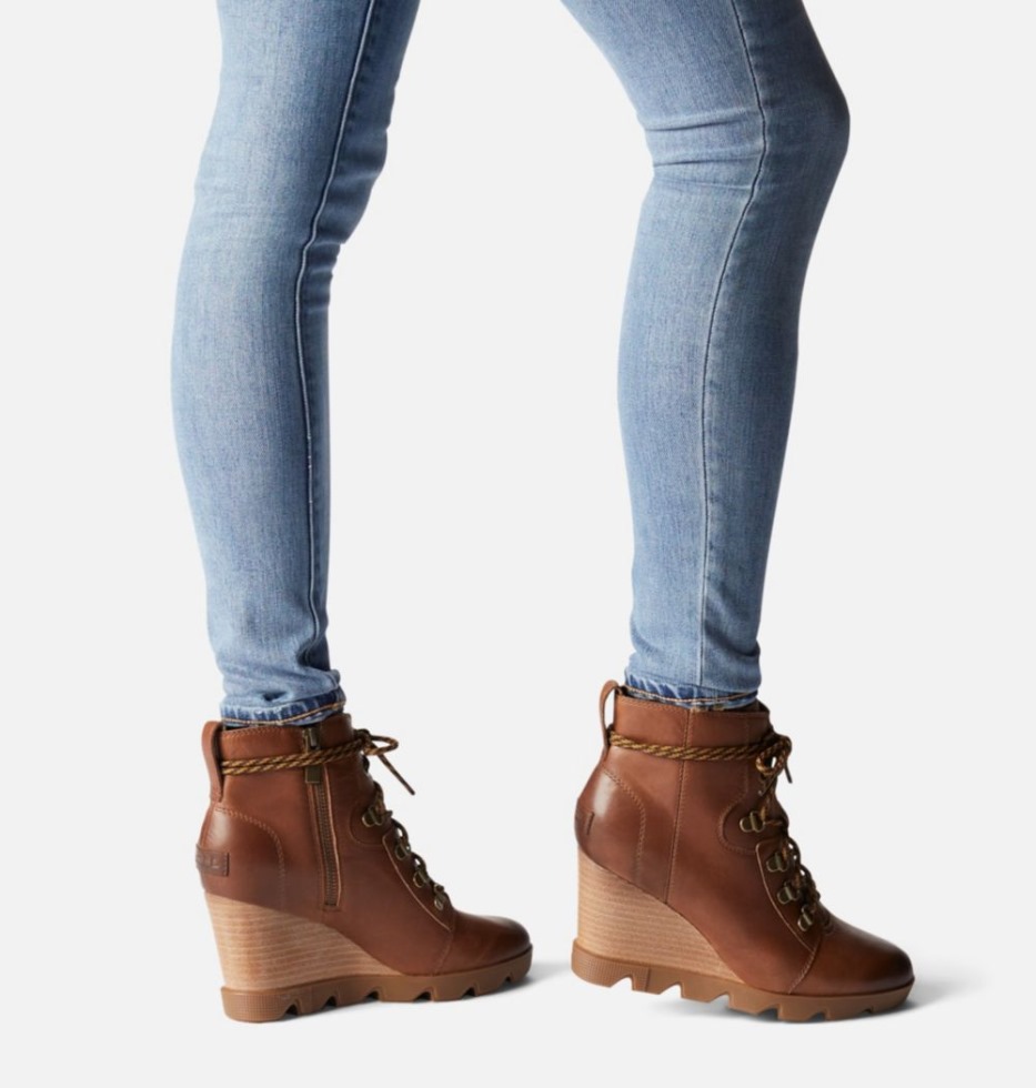 Haselnussleder-gum 10 Sorel Switzerland Joan Uptown Spitzenbootie Für Damen