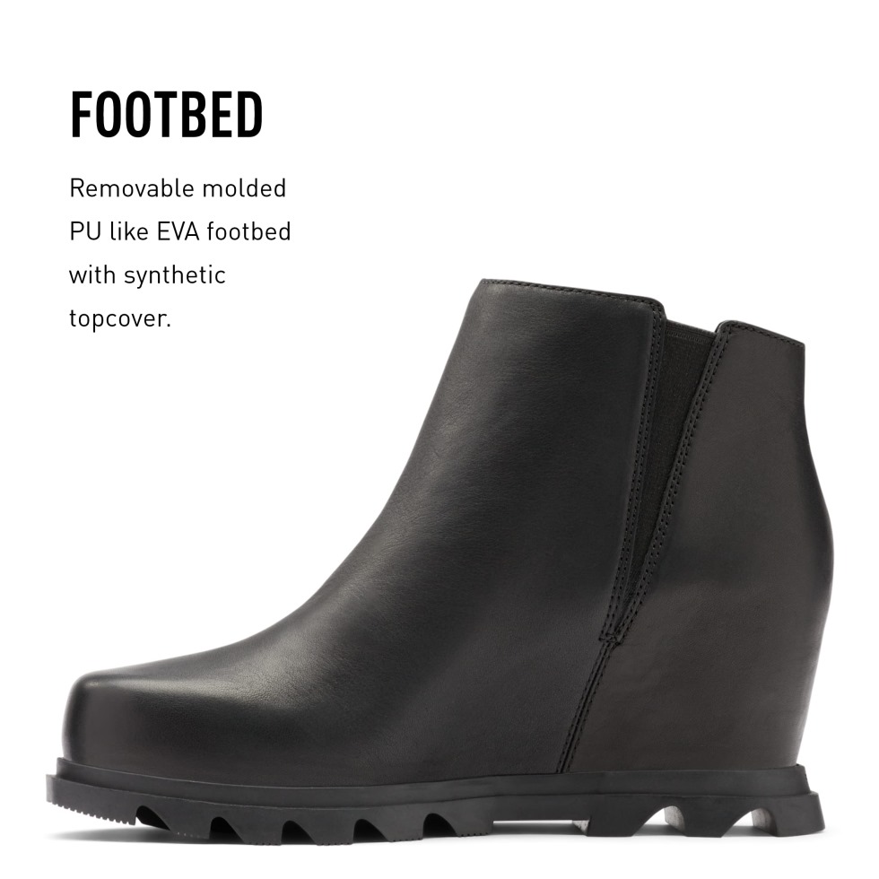 Haselnuss Leder-gum 2 Sorel Schweiz Joan Of Arctic Wedge Iii Breiter Reißverschluss