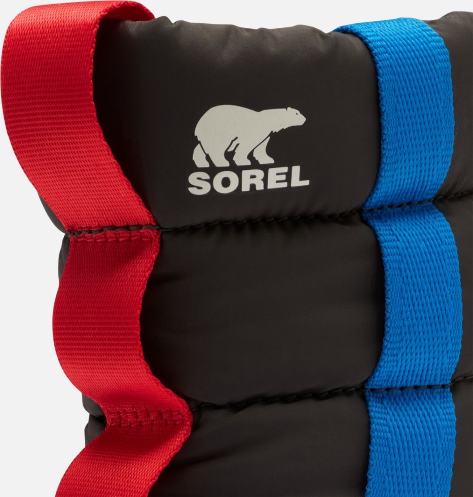 Pechschwarzer Whitney Ii Bauschiger Halbstiefel Für Kinder Sorel Schweiz