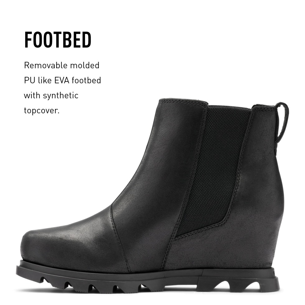 Joan Of Arctic Wedge III Chelsea Wide Black Sea Salt Sorel Schweiz