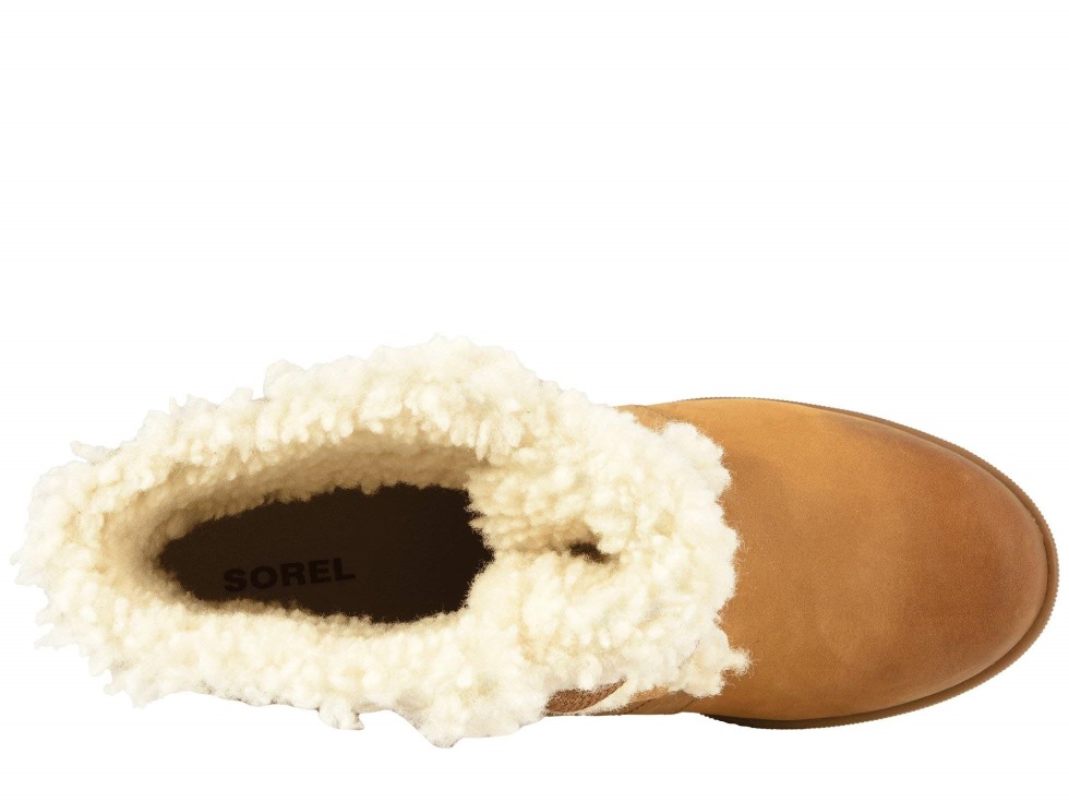 Joan Of Artic Wedge Mid Damen Schneestiefel Sorel Switzerland Camel Brown
