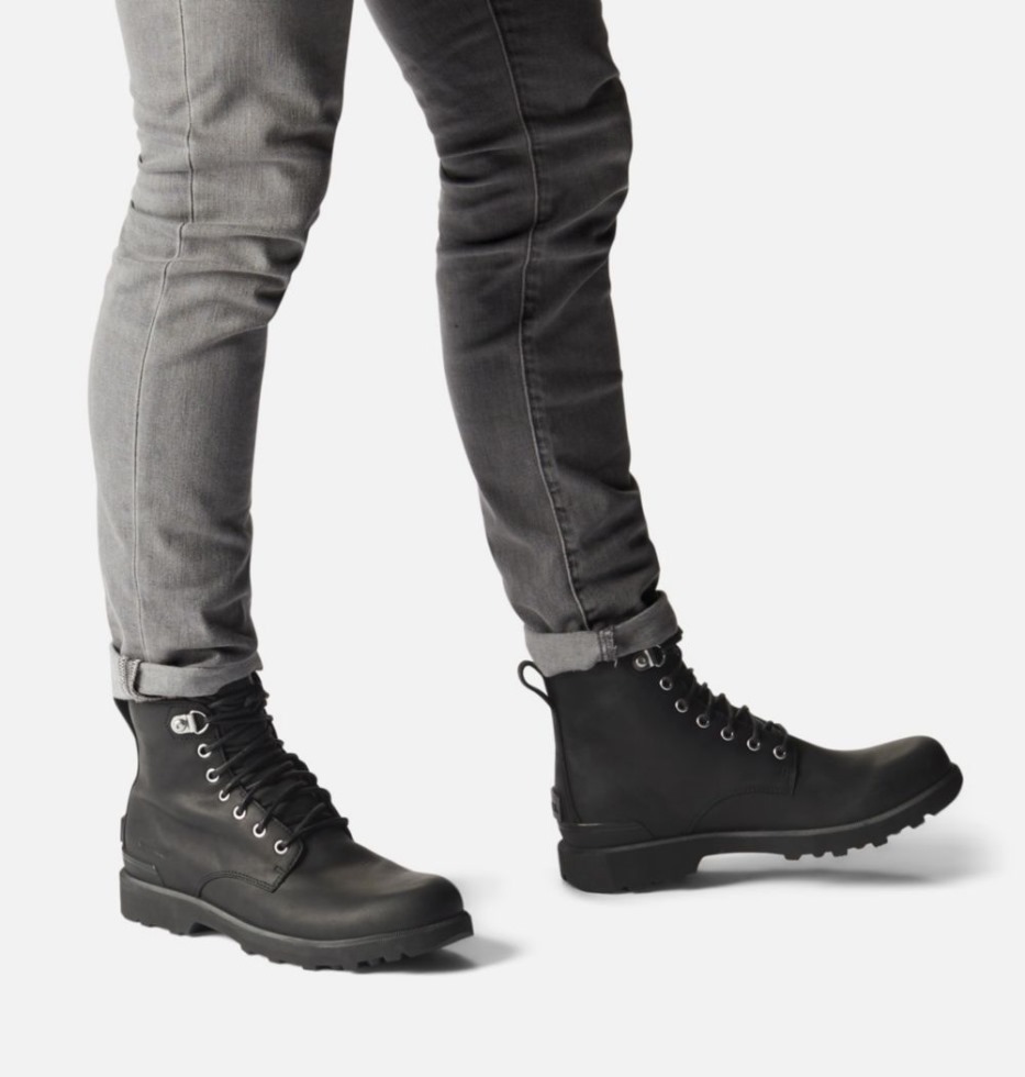 Caribou Six Boots Herren Schwarz-schwarz Sorel Schweiz