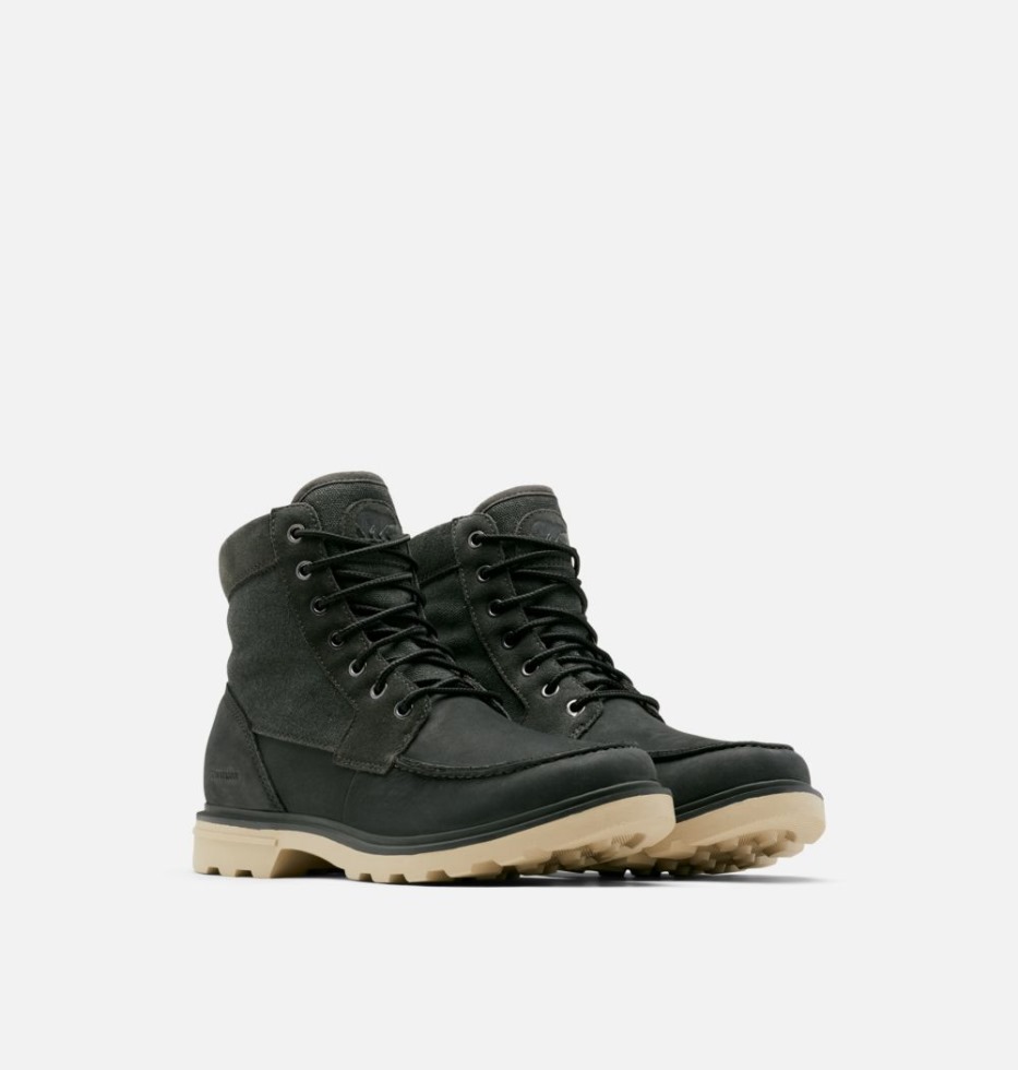 Carson Moc Wasserdichter Winterstiefel Für Herren Sorel Schweiz Carbon-oatmeal