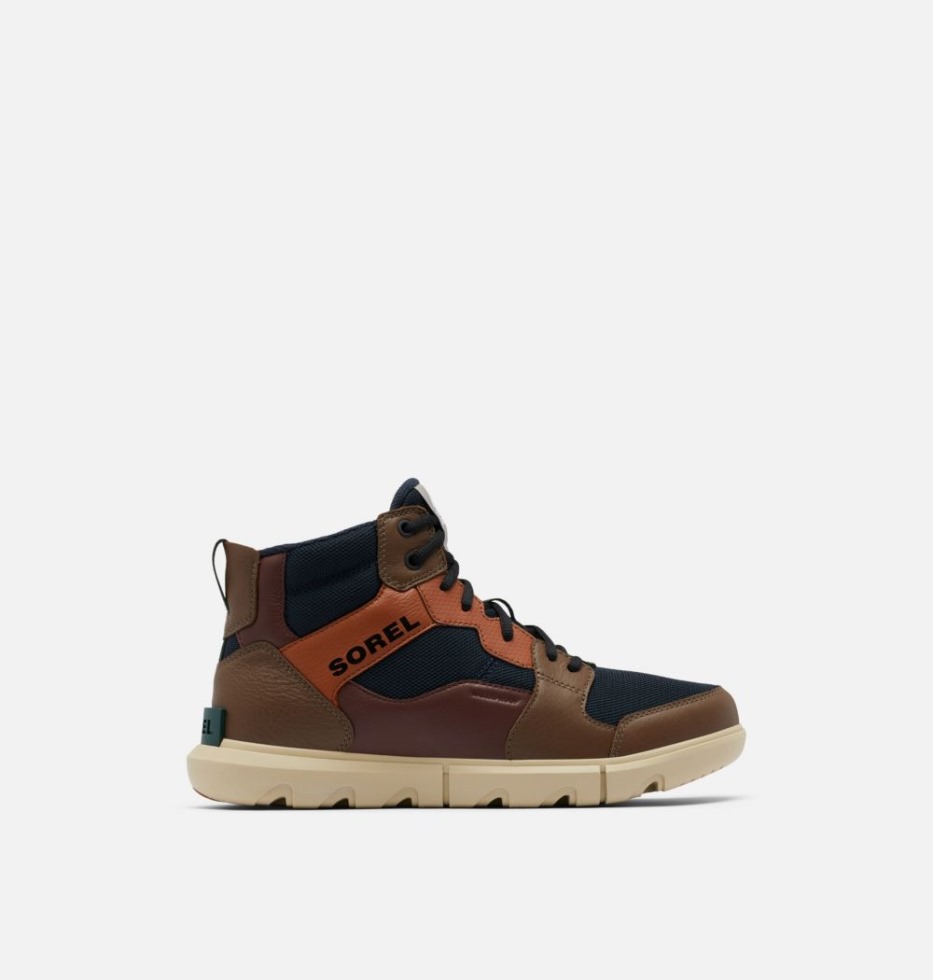 Explorer-Sneaker Für Herren Mid Abyss-Oatmeal Sorel Schweiz