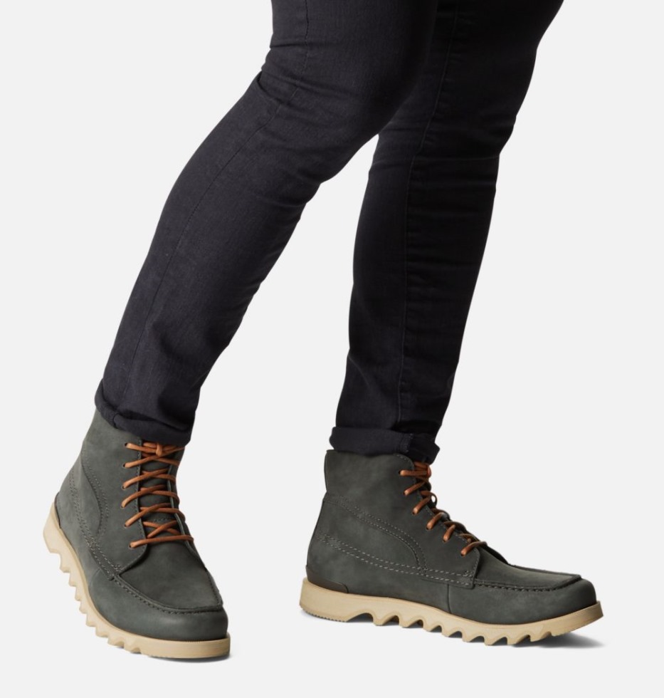 Herren Kezar Moc Boot Sorel Schweiz Kohlebraun Flora