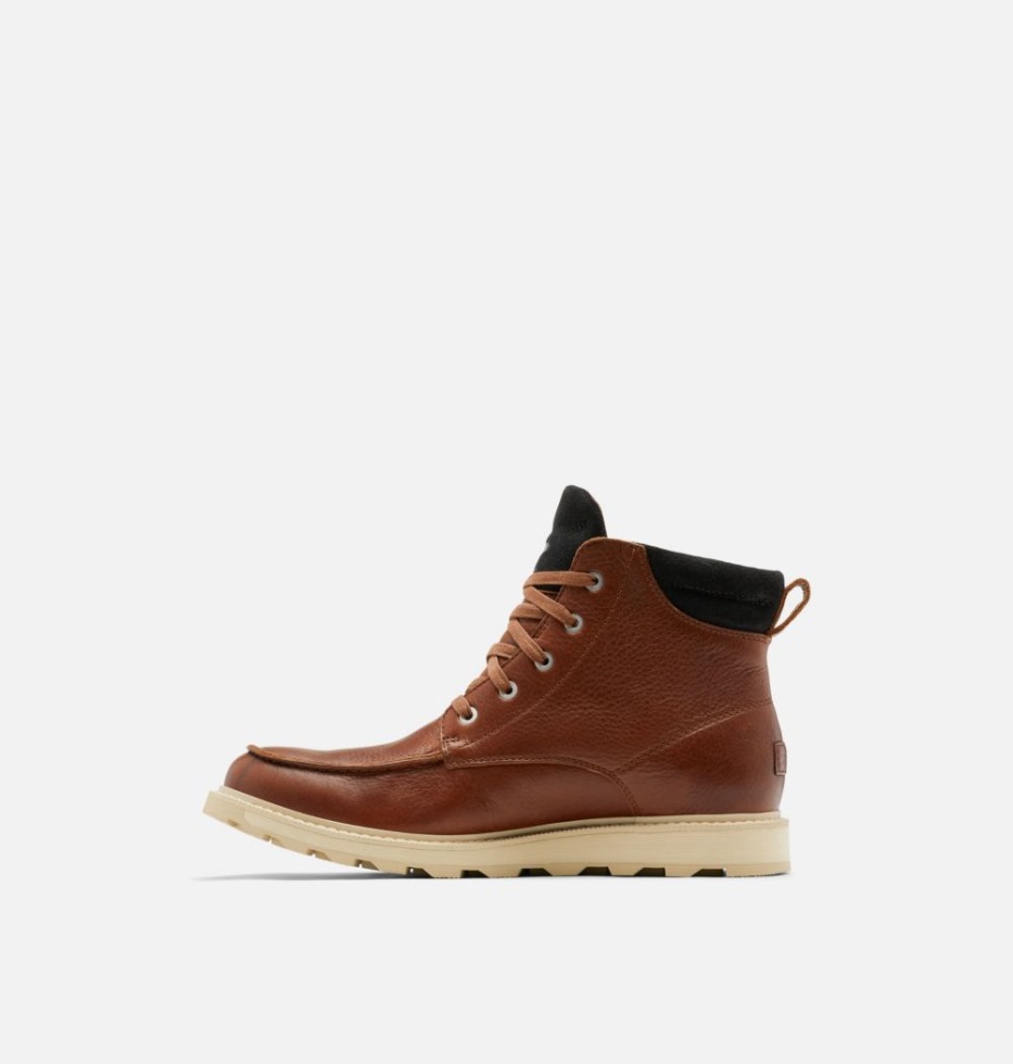 Herren Madson II Moc Toe Stiefel Sorel Switzerland Gaucho Tan-Oatmeal