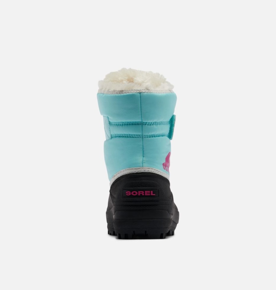 Ocean Surf-Cactus Pink Sorel Schweiz Schneekommandanten-Stiefel Für Kinder