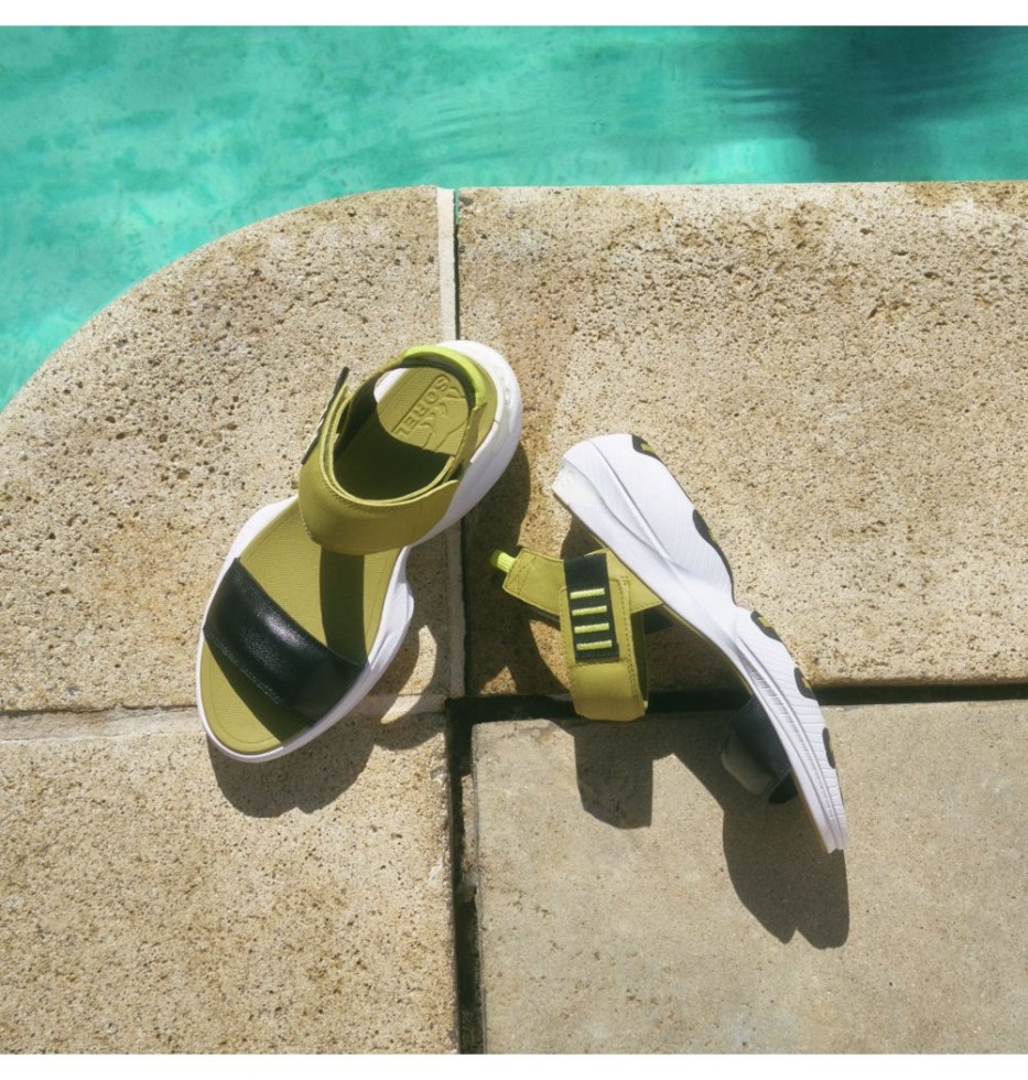 Explorer Blitz Stride Sandale Für Damen In Olivton-Schwarz Sorel Schweiz