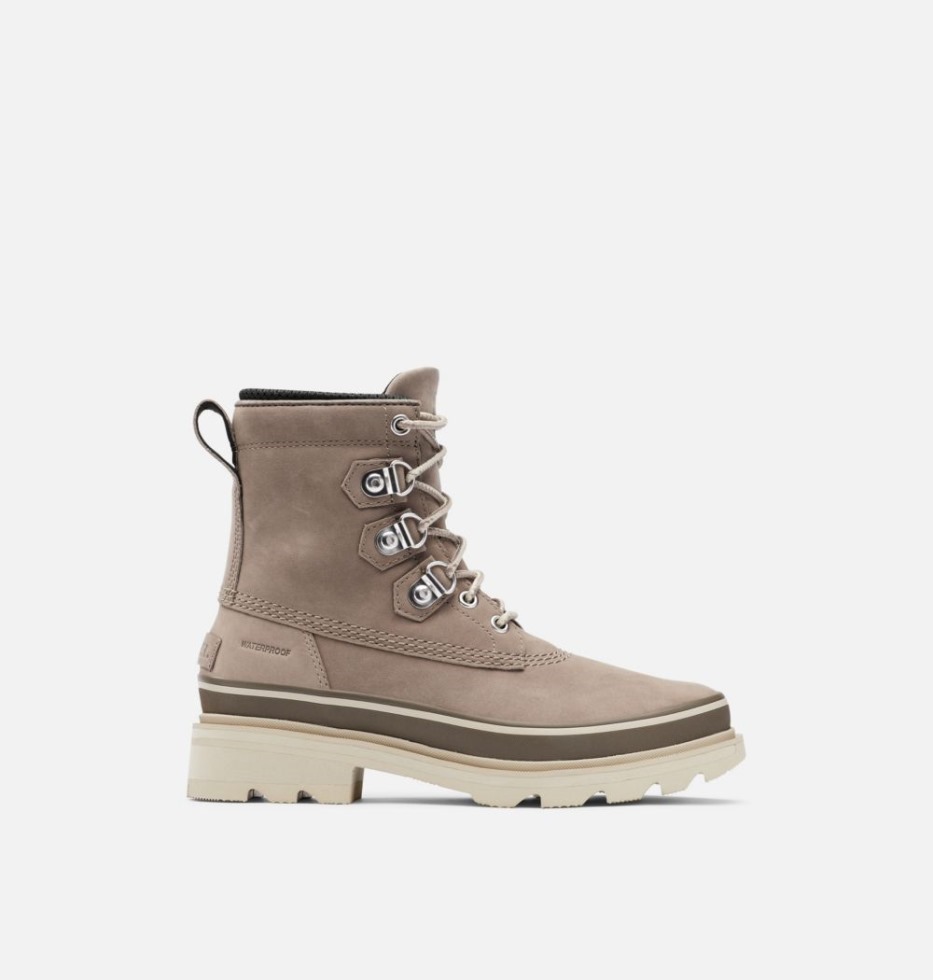 Omega Taupe-light Clay Sorel Switzerland Lennox Street Wasserdichter Damenstiefel