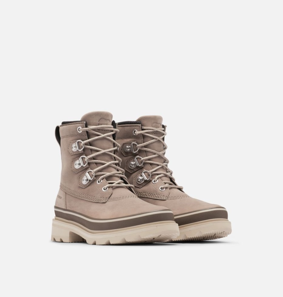 Omega Taupe-light Clay Sorel Switzerland Lennox Street Wasserdichter Damenstiefel