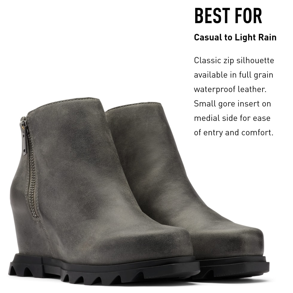 Omega Taupe-wet Sand Sorel Schweiz Damen Joan Of Arctic Wedge Iii Reißverschlussstiefel