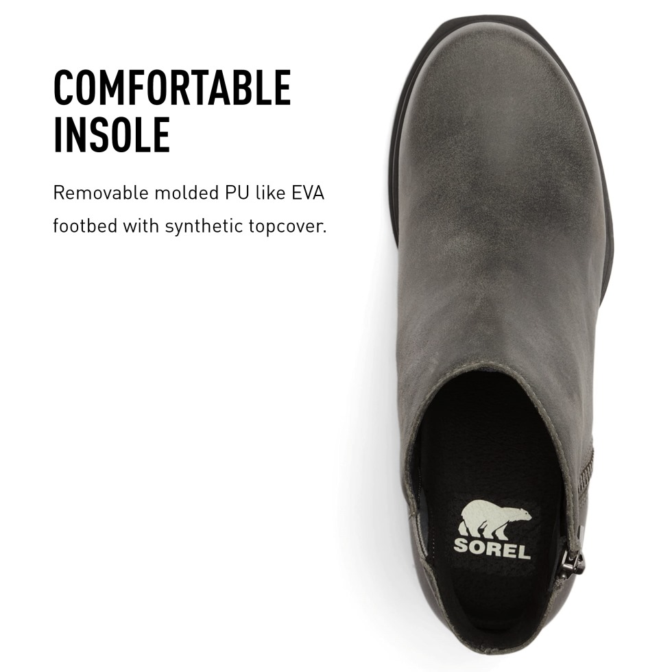 Omega Taupe-wet Sand Sorel Schweiz Damen Joan Of Arctic Wedge Iii Reißverschlussstiefel