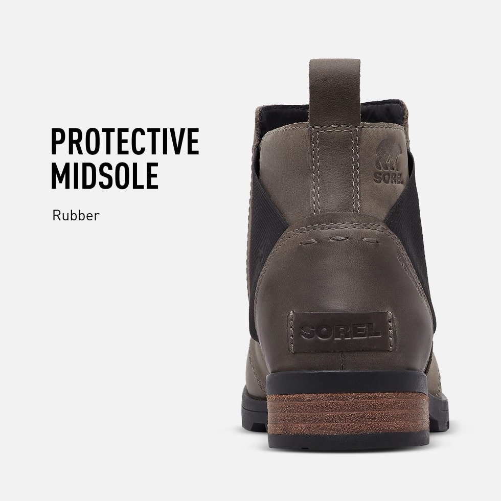 Steinbruch Schwarz Sorel Schweiz Chelsea-Stiefel Für Damen