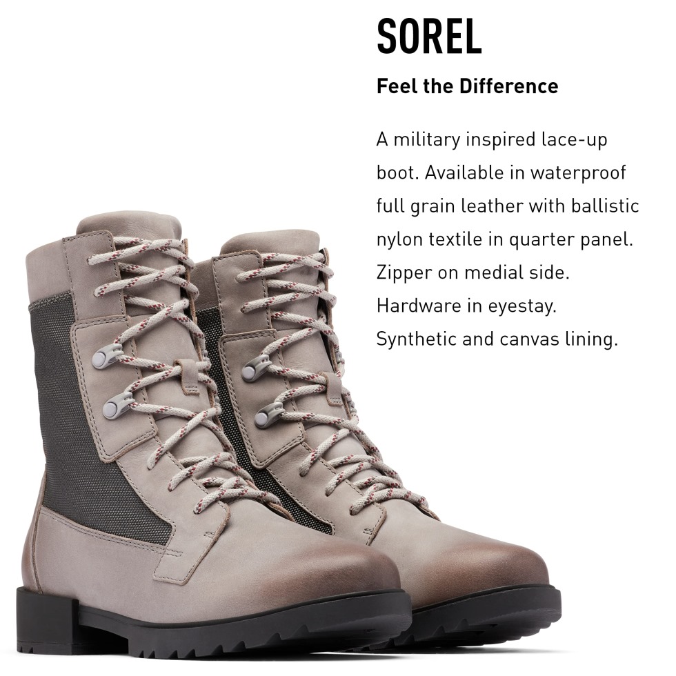 Quarry-gum 2 Damenstiefel Aus Emelielac Sorel Schweiz