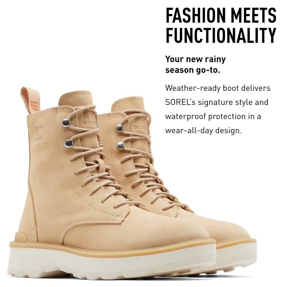 Quarry-gum Damen-hohe Linie Schnürstiefel Sorel Schweiz