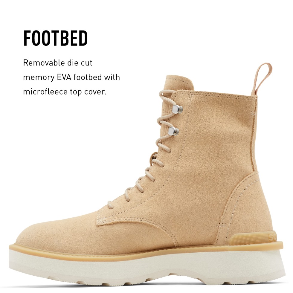 Quarry-gum Damen-hohe Linie Schnürstiefel Sorel Schweiz