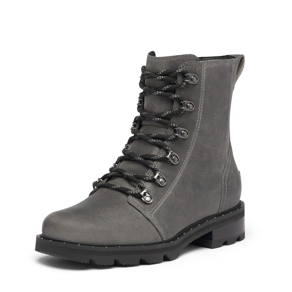 Quarry Sorel Switzerland Lennox Lace Rain Boot Wasserdichte Lederstiefel Für Damen