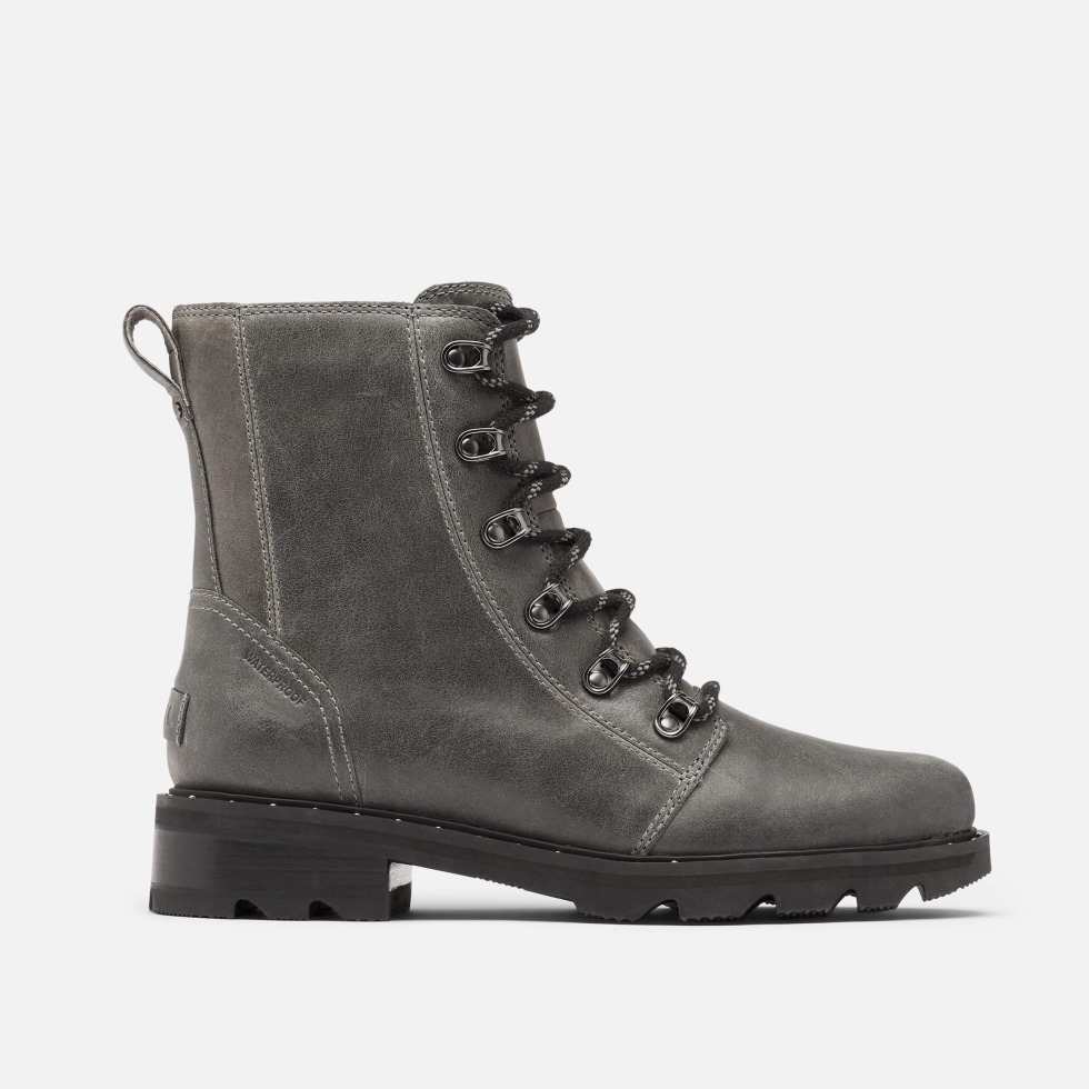 Quarry Sorel Switzerland Lennox Lace Rain Boot Wasserdichte Lederstiefel Für Damen